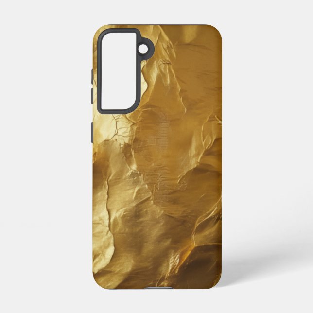 Gold Luxury  Samsung Galaxy Hülle (Rückseite)