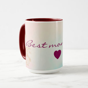 Gold Luxus Moderne Blush Pink Soft Mint Kollektion Tasse