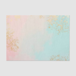 Gold Luxus Moderne Rosenholz-Weichmint-Sammlung Seidenpapier