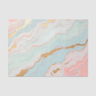 Gold Luxus Populäre Blush Pink Mint Kollektion Seidenpapier