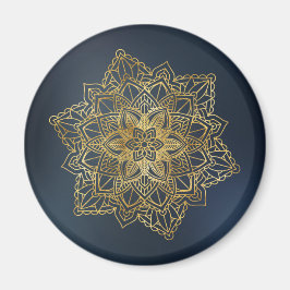 Gold Mandala Magnet