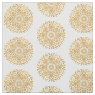 Gold Mandala Stoff