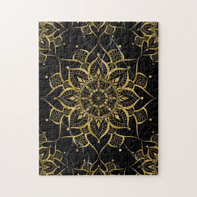 Gold Mandala Yoga-Yoga-Zen (Vertikal)