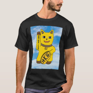 Gold Maneki Neko Katzenbekleidung T-Shirt