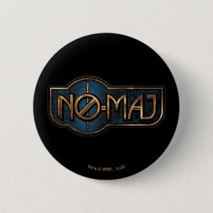 Gold & Marmor NO-MAJ™-Abzeichen Button