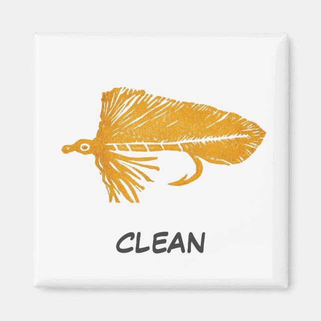 "Gold Matuka" Dish Washer Status Magnet (Vorne)