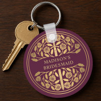 Gold-Mauve-Schwert Brautjungfer Königliche Hochzei
