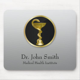 Gold Medical Hygieia Bowl Beruflich Mousepad