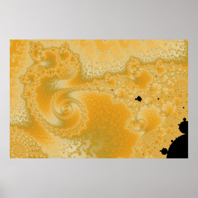 Gold Melt Poster (Vorne)