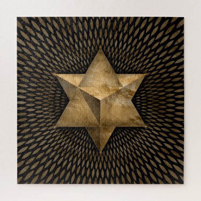 Gold Merkabah (Vertikal)