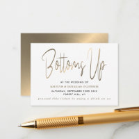 Gold Metal Effect Script kostenloses Trinkticket