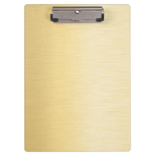 Gold Metal Look Klemmbrett