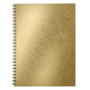 Gold-Metall-Hintergrund oder Textur-Abstract, a Notizblock