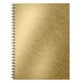 Gold-Metall-Hintergrund oder Textur-Abstract, a Notizblock