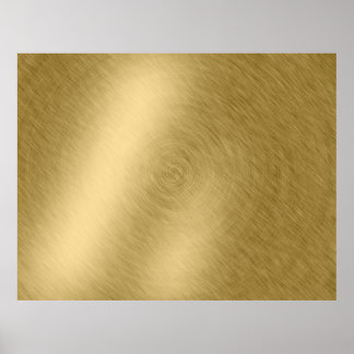 Gold-Metall-Hintergrund oder Textur-Abstract, a Poster
