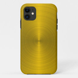 Gold Metallic iPhone 11 Hülle