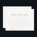Gold Minimalistische Kalligrafie-Hochzeitsratenkar Postkarte<br><div class="desc">Diese minimalistische kalligraphische Hochzeitsratenkarte ist perfekt für eine rustikale Hochzeit. Das schlichte und elegante Design besticht durch klassische und extravagante Schrift-Typografie in Gold. Diese Karten eignen sich perfekt für Hochzeiten, Brautparty, Babydusche, Graduiertenabende u.v.m. Personalisieren Sie die Karten mit den Namen der Braut und Bräutigam, den Eltern, die Sie werden oder...</div>