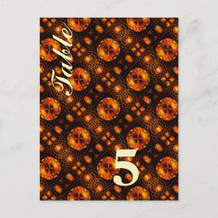 Gold Modern Boho Elegantes abstraktes Kunstmuster  Postkarte