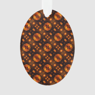 Gold Moderne Boho Elegante Abstrakte Kunst Muster  Ornament