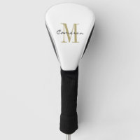 Gold Monogram Initial und Name Personalisiertes Ge