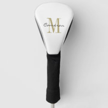 Gold Monogram Initial und Name Personalisiertes Ge