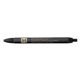 Gold Monogram Law Firm Pen Kugelschreiber