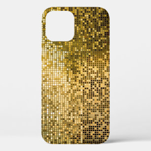 Gold Mosaik: Quadrat Fliesen Textur. Case-Mate iPhone Hülle