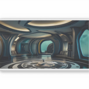 Gold Mutterschiff 5 Vinyl Aufkleber