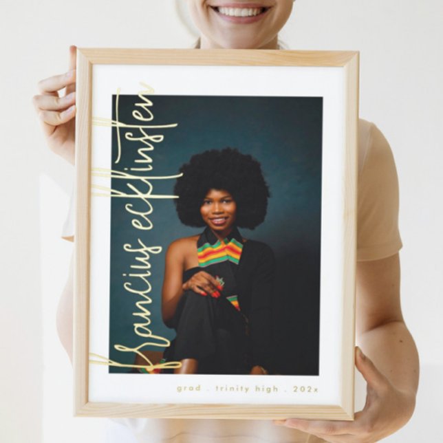 Gold Names Foto Abschluss Foliendrucke (Von Creator hochgeladen)