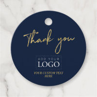 Gold & Navy Blue Vielen Dank für Ihr benutzerdefin