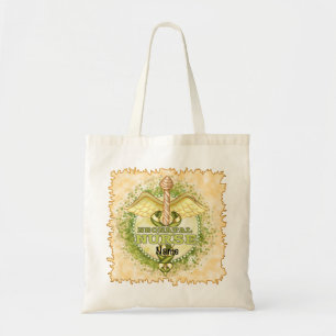 Gold Neonatale Pflegekraft Caduceus Tragetasche