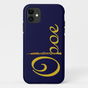 Gold Oboe iPhone 11 Hülle