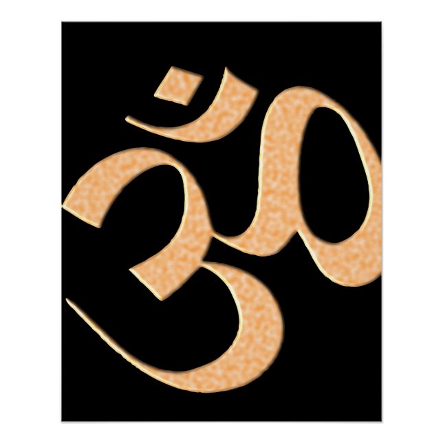 Gold Om  Poster (Vorderseite)