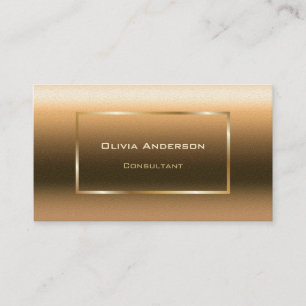 Gold Ombre Professional Visitenkarte