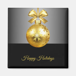 Gold Ornament Weihnachtsfest Magnet