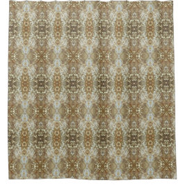 Gold Overlay Duschvorhang