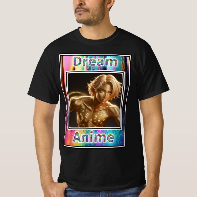 Gold Page Dream Anime T-Shirt (Vorderseite)