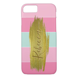 Gold Paint Stroke farbenfrohe Streifen - iPhone Ca Case-Mate iPhone Hülle
