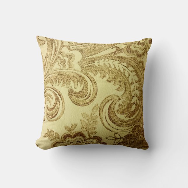 Gold Paisley Classic | Oreiller (Recto)
