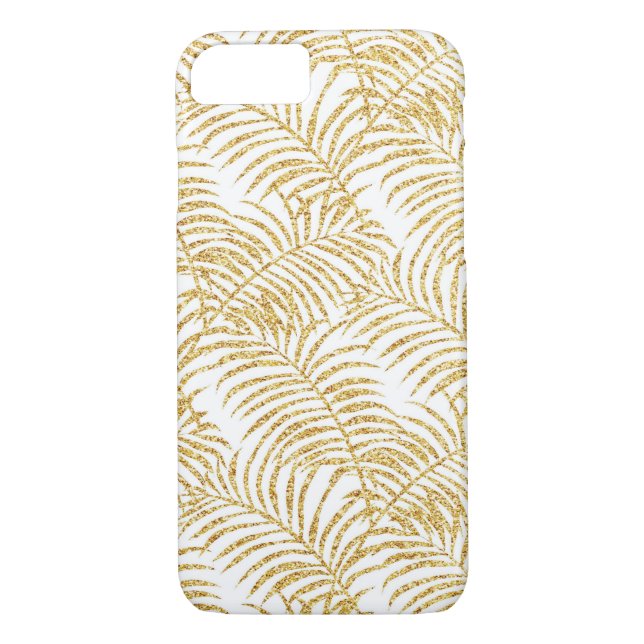 Gold Palm Verlass iPhone Case (Rückseite)