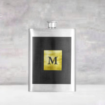 Gold Paneled Black-II