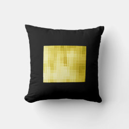 Gold-Paneled Black -II Kissen