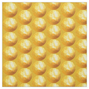 Gold Papercut Gold Circle Fabric Stoff