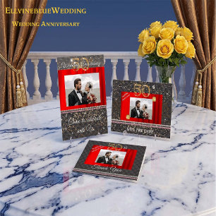 Gold & Pearls 50. Hochzeitstag Danke