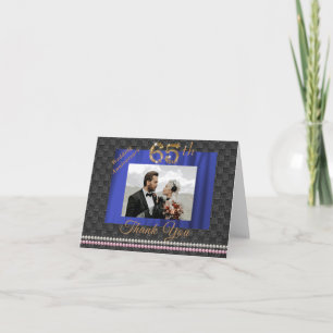 Gold & Pearls 65e Mariage Anniversaire Merci