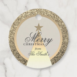 Gold Personalisierte Weihnachtsgeschenke Geschenkanhänger