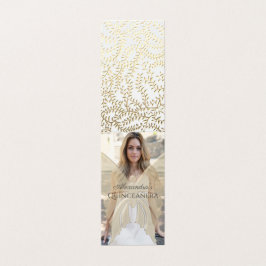 Gold Photo Quinceanera Anniversaire Invitation