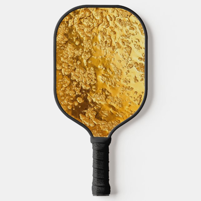 Gold Pickleball Schläger (Vorderseite)