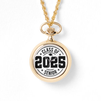 Gold Plated Class of 2025 Watch Collier