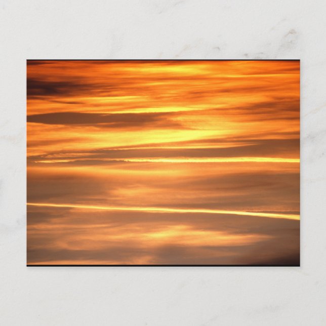 Gold Postkarte (Vorderseite)